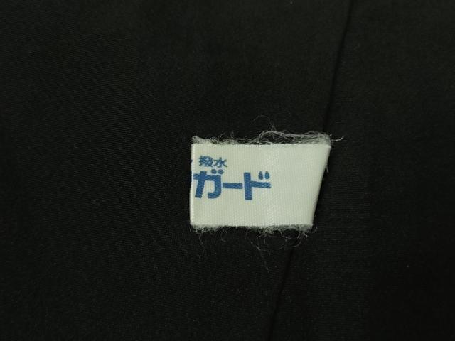 平和屋本店■極上　前田仁仙　仁仙更紗　小紋　京友禅　仁仙花布　鬼しぼ縮緬　反端付き　逸品　DZAB0886kh5