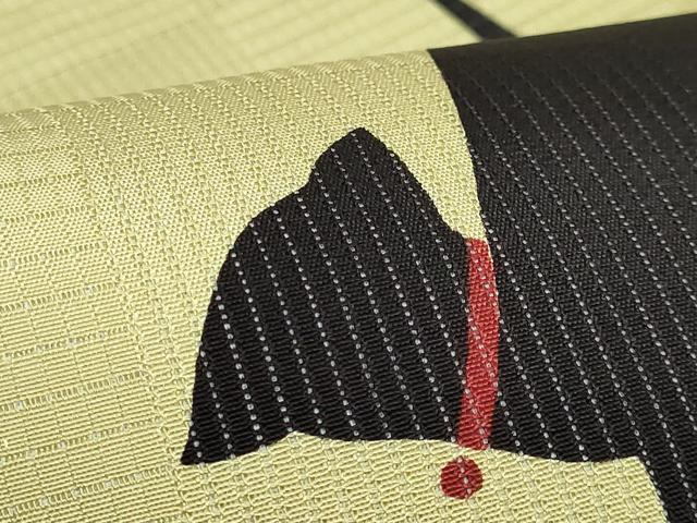 平和屋着物＊極上 夏物 九寸名古屋帯 黒猫 逸品 DZAB0977kh5