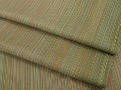 平和屋着物▽極上 道行コート スリーシーズン 春夏秋 塵除け 縞 逸品 未使用 DZAB1036kh5