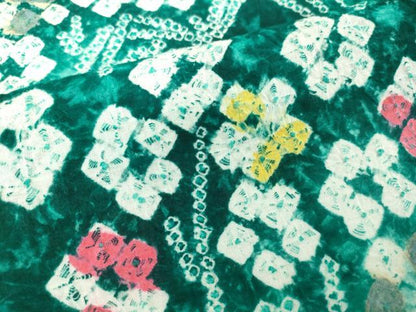 平和屋着物∴極上 夏物 浴衣 有松鳴海絞り 草花文 綿 逸品 DZAB1053kh5