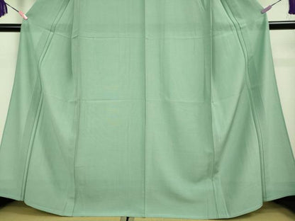平和屋着物＊極上 夏物 色無地 絽 薄青色 反端付き 逸品 未使用 DZAB1077kh5