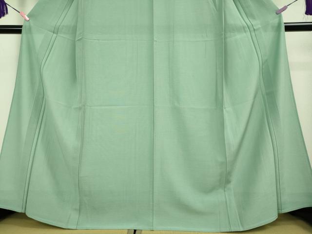 平和屋着物＊極上 夏物 色無地 絽 薄青色 反端付き 逸品 未使用 DZAB1077kh5