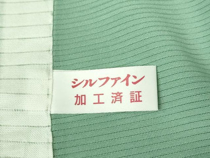 平和屋着物＊極上 夏物 色無地 絽 薄青色 反端付き 逸品 未使用 DZAB1077kh5