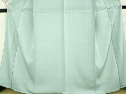 平和屋着物＊極上 夏物 色無地 絽 湊鼠色 逸品 DZAB1078kh5