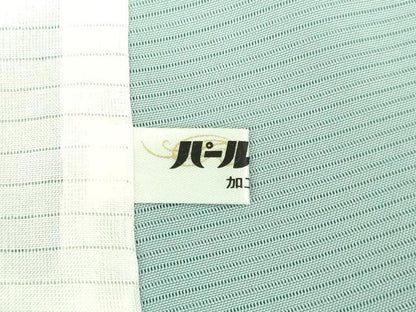 平和屋着物＊極上 夏物 色無地 絽 湊鼠色 逸品 DZAB1078kh5