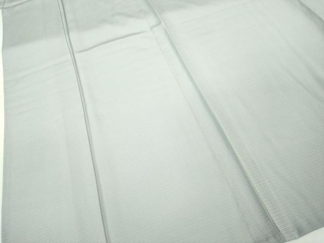 平和屋着物＊極上 夏物 色無地 絽 銀鼠色 逸品 DZAB1080kh5