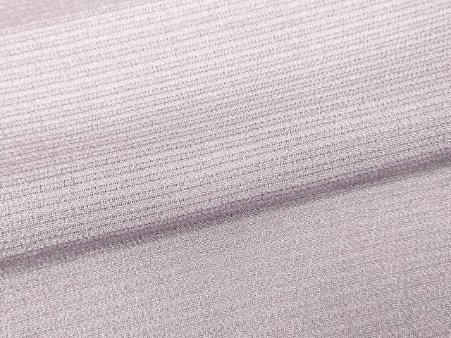 平和屋着物＊極上 夏物 色無地 絽縮緬 葡萄鼠色 三越扱い 逸品 未使用 DZAB1081kh5