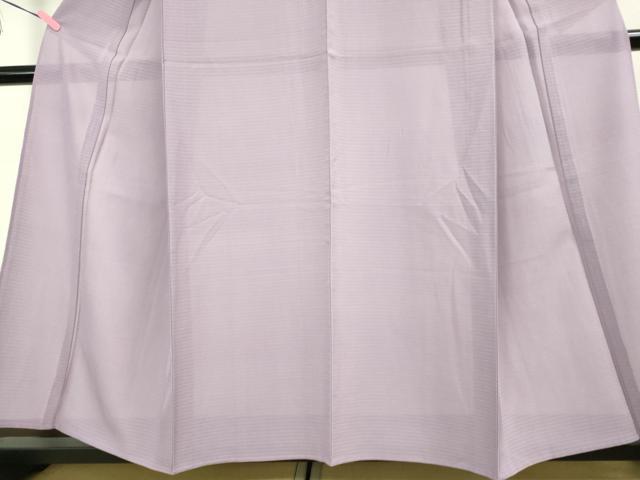 平和屋着物＊極上 夏物 色無地 変わり絽 葡萄鼠色 逸品 未使用 DZAB1082kh5