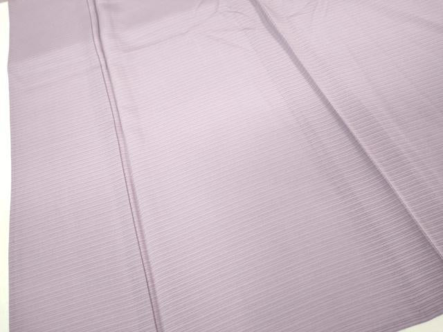 平和屋着物＊極上 夏物 色無地 変わり絽 葡萄鼠色 逸品 未使用 DZAB1082kh5