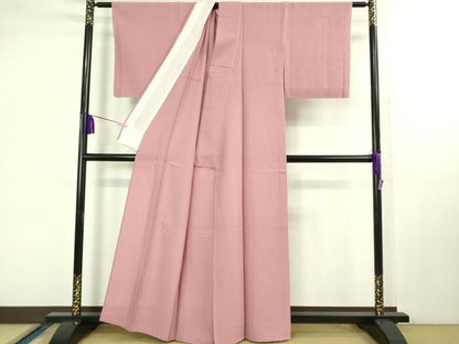 平和屋着物＊極上 夏物 色無地 絽 蘇芳香色 逸品 未使用 DZAB1083kh5