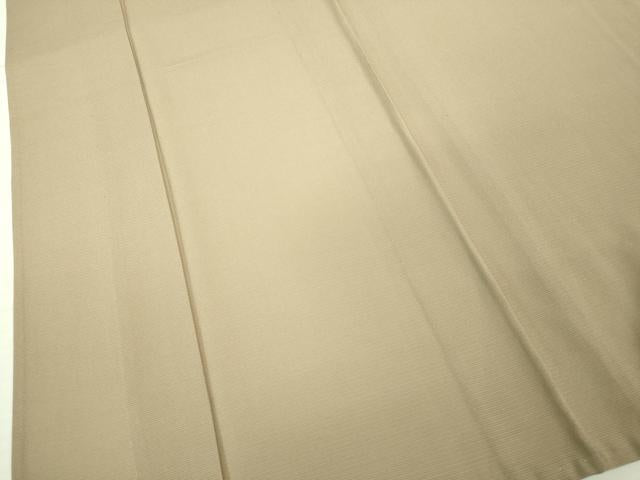 平和屋着物＊極上 夏物 色無地 絽 白茶色 逸品 DZAB1085kh5