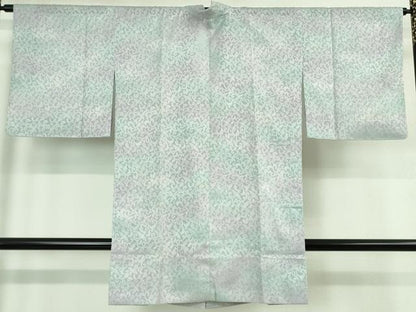 平和屋着物■極上　道中着　スリーシーズン　春夏秋　塵除け　ロング丈　花唐草紋紗　暈し染め　逸品　DZAB1086kh5