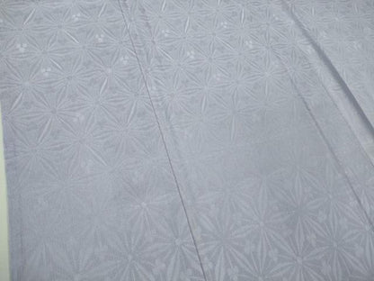 平和屋着物＊極上 夏物 色無地 花紋紗 白藤色 逸品 DZAB1115kh5