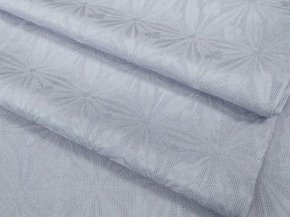 平和屋着物＊極上 夏物 色無地 花紋紗 白藤色 逸品 DZAB1115kh5