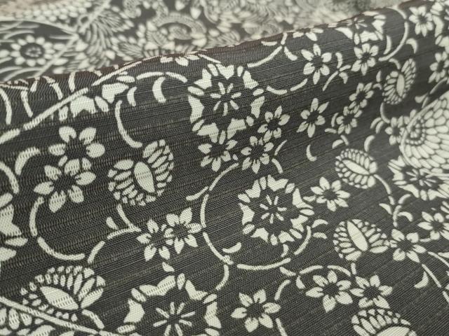 平和屋着物＊極上 夏物 江戸小紋 変わり絽 型染 切嵌菊文 逸品 未使用 DZAB1133kh5