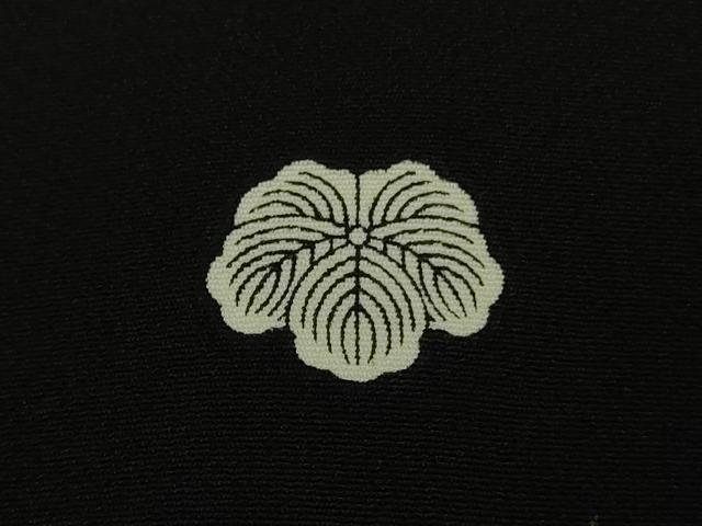 平和屋本店■極上　創業460年・千總　黒留袖　駒刺繍　宝尽くし　立波松文　金彩　高島屋扱い　逸品　DZAB1143kh5