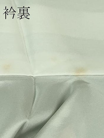 平和屋着物●極上 十日町 名門 滝泰謹製 訪問着 相良刺繍 駒刺繍 舞花文 黒地 暈し染め 金銀糸 逸品 未使用 DZAB1144kh5