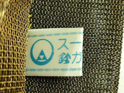 平和屋本店▽極上 創業280年 誉田屋源兵衛 六通柄袋帯 田村秀治郎 純金網綾無双織 鯉 金糸 証紙・共箱付き 24ｋ 逸品 DZAB1286kh5