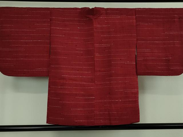平和屋着物＃極上 浦野理一 経節紬 羽織 羽織紐付き 逸品 DZAB1388kh5