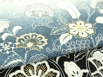 平和屋本店■極上　中国三大刺繍　スワトウ刺繍　汕頭刺繍　訪問着　正倉院更紗花文　暈し染め　金糸　まるやま扱い　逸品　DZAB1403kh5