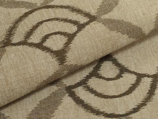 平和屋着物○極上 弓浜絣 九寸名古屋帯 青海波 綿 た