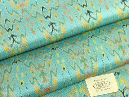 平和屋着物●極上 龍村美術織物 九寸開き名古屋帯 獅噛太子 逸品 DZAB1507kh5
