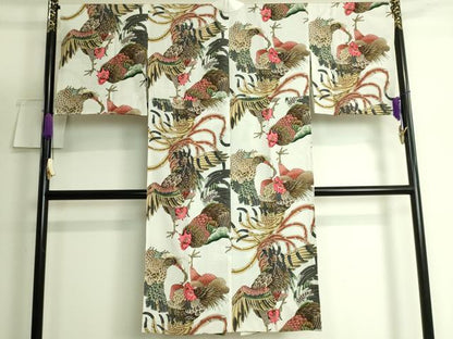 平和屋着物●岡重謹製 OKAJIMA 長襦袢 無双仕立て 軍鶏 逸品 DZAB1546kh5