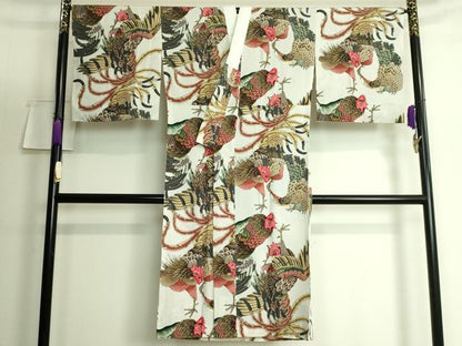 平和屋着物●岡重謹製 OKAJIMA 長襦袢 無双仕立て 軍鶏 逸品 DZAB1546kh5