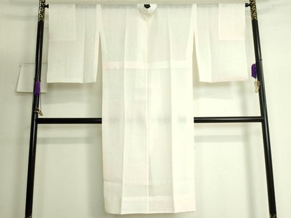 平和屋着物＊夏物 京都老舗銘店・に志田 長襦袢 絽 立涌唐草文 たとう紙付き 逸品 DZAB1548kh5