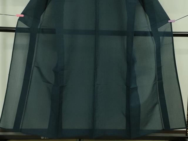 平和屋着物＊極上 夏物 上布瀧 色無地 米沢 白根沢 褐返色 証紙付き 逸品 DZAB1561kh5