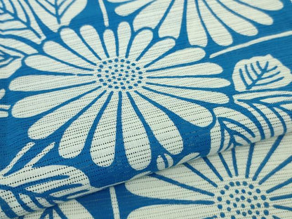 平和屋本店∴極上 夏物 竺仙 綿絽 浴衣 菊 逸品 DZAB1562kh6