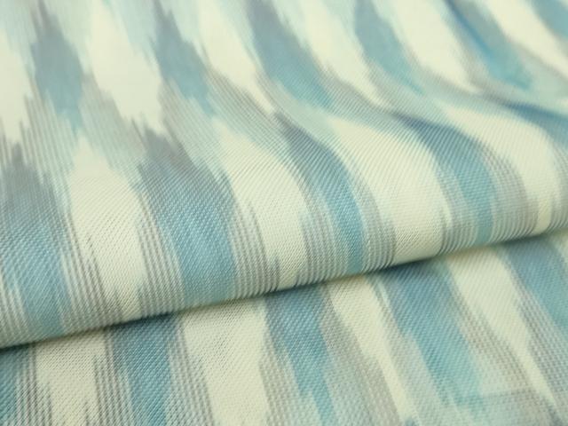平和屋着物▽極上 道行コート スリーシーズン 春夏秋 塵除け ロング丈 紗 菱繋ぎ 伊勢丹扱い 逸品 DZAB1586kh5