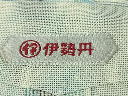 平和屋着物▽極上 道行コート スリーシーズン 春夏秋 塵除け ロング丈 紗 菱繋ぎ 伊勢丹扱い 逸品 DZAB1586kh5
