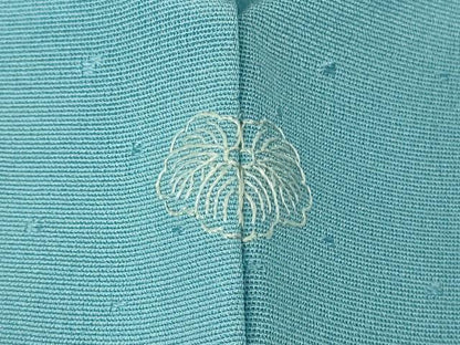 平和屋本店●極上　創業460年・千總　訪問着　駒刺繍　籬花文　天色地　金彩　逸品　DZAB1622kh5