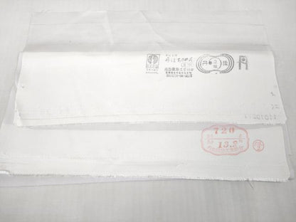 平和屋本店■極上　訪問着　総手刺繍　花唐草文　暈し染め　金糸　反端付き　逸品　未使用　DZAB1627kh5