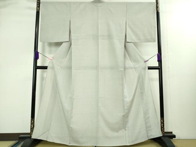 平和屋着物▽極上 本塩沢 単衣 蚊絣 逸品 DZAB1668kh5