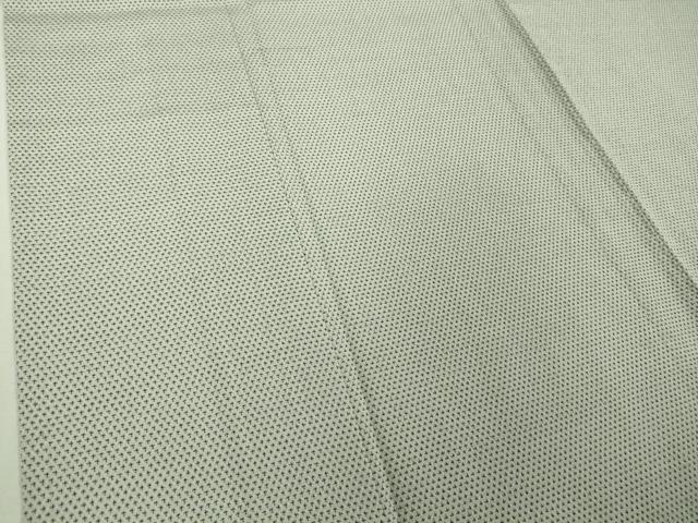 平和屋着物▽極上 本塩沢 単衣 蚊絣 逸品 DZAB1668kh5