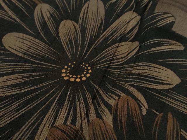 平和屋着物●極上　訪問着　市松花文　黒地　やまと誂製　逸品　未使用　DZAB1674kh6 平和屋着物○極上 訪問着 市松花文 黒地 やまと誂製 逸品 未使用
