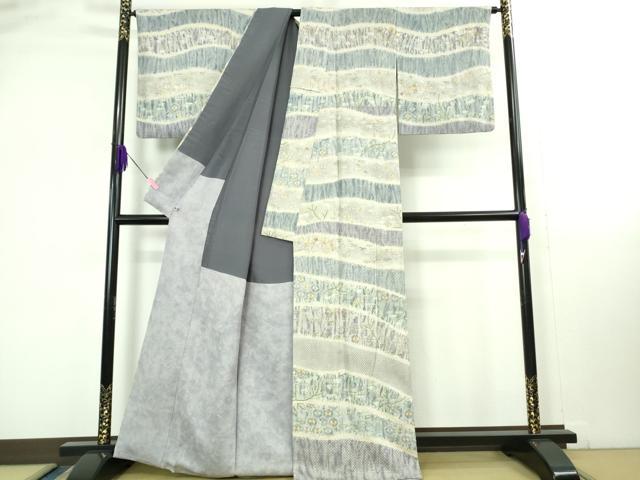 平和屋本店■極上　中国三大刺繍　スワトウ刺繍　汕頭刺繍　相良刺繍　総刺繍　松竹梅　さが美扱い　逸品　DZAB1677kh5