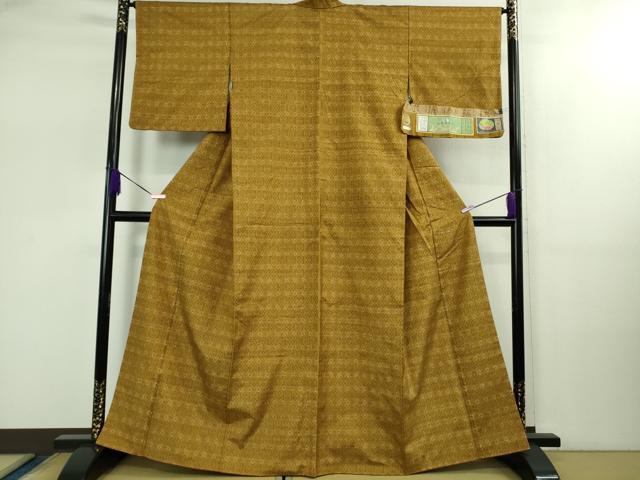 平和屋本店■極上　本場琉球　南風原花織　手織　紬　大城永光作　証紙付き　逸品　DZAB1722kh5