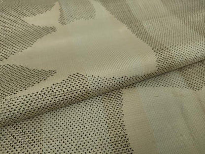 平和屋本店■極上　本場大島紬　白大島　7マルキ　エンゼルフィッシュ　逸品　DZAB1728kh5