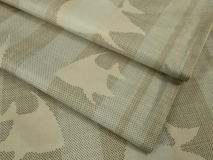 平和屋本店■極上　本場大島紬　白大島　7マルキ　エンゼルフィッシュ　逸品　DZAB1728kh5