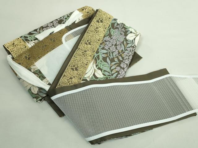 平和屋着物○極上 山口美術織物 皇室 伊勢神宮御用 西陣織 ワンタッチ