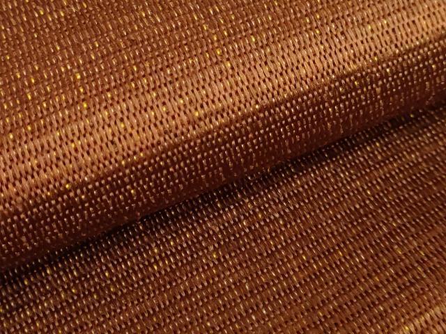 平和屋着物●極上　本場黄八丈　紬　八寸名古屋帯　一重帯　逸品　DZAB1804kh6