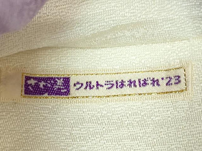 平和屋着物●極上　濡れ描き友禅作家　山田全　九寸名古屋帯　草花文　さが美扱い　逸品　DZAB1805kh6