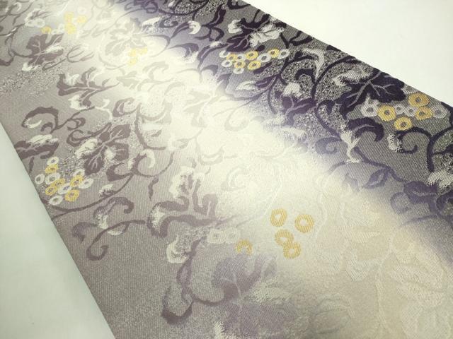 平和屋着物 六通柄袋帯 立涌葡萄唐草文 正絹 逸品 DAAQ3639az(仕立て