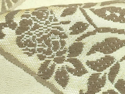 平和屋着物●極上　六通柄袋帯　唐織　花菱文　逸品　DZAB1832kh6