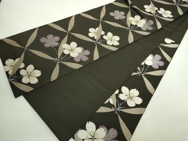 平和屋着物○極上 世界的人形師 辻村寿三郎 ジュサブロー 六通柄