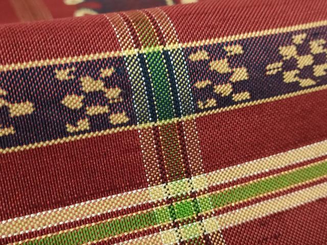 平和屋着物●最高級　龍村平蔵製　太鼓柄　本袋帯　甲比丹孔雀　金銀糸　逸品　DZAB1847kh6