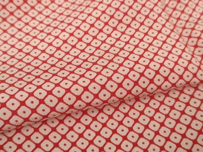 平和屋本店[]極上　七五三　女の子　7歳　祝着・襦袢(無双仕立て・半衿刺繍)・袋帯　3点セット　檜扇鴛鴦花文　金彩　逸品　DZAB1852kh6
